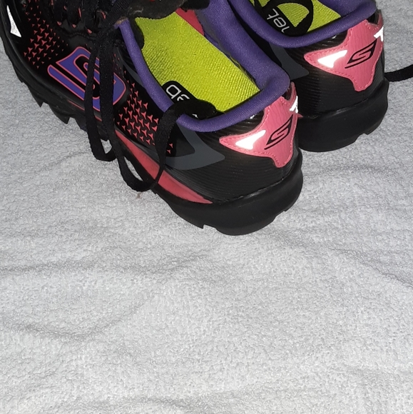 2 PAIR BUNDLE! Nike Revolution 2 & Skechers GOmeb Running Athletic Shoes Sz 6 - Picture 3 of 10